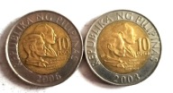 Moneta Filipiny 10 piso 2003 2005