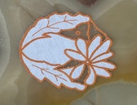 SERWETKA RĘCZNIE WYKONANA HAFT RICHELIEU HAND MADE RĘKODZIEŁO