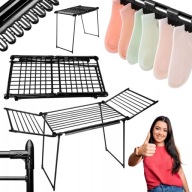 SUSZARKA NA PRANIE BIELIZNĘ POZIOMA STOJĄCA SKŁADANA BALKONOWA GOCKOWIAK