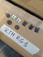 KTM Duke 125/390 blaszki owiewki gumki komplet