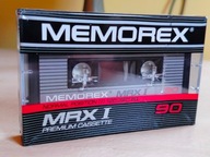 Kaseta MAGNETOFONOWA MEMOREX MRX-I 90 Nowa