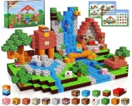 KLOCKI MAGNETYCZNE 100 PIXELOWE BLOKI 3D XL DO BUDOWANIA ZABAWKI DLA DZIECI