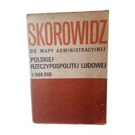 Skorowidz do mapy administr PRL 1:500000. 1972 r