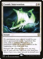 Karta Magic: The Gathering Cosmic Intervention KHM KHC