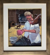 JACEK PAŁUCHA - AKRYL NA PŁÓTNIE - PIĘKNY