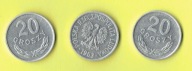 POLSKA 20 groszy 1963 r.