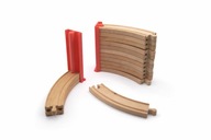 Organizer na tory drewniane