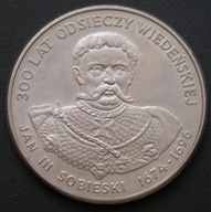Polska 50 złotych 1983 - Jan III Sobieski - stan 1/2
