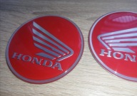 Logo Emblemat HONDA RED 2szt/Para CB CBR GL VTR Deauville Gold Wing CTX
