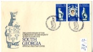 Falklandy 24 , South Georgia , nr 71/ 3 , komplet , FDC