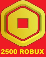 ROBLOX ROBUX 2500 SZTUK 2500RS 2.5K ROBUXÓW ROBUXY GAMEPASS