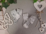 Skarpetki niemowlęce 0-6mies 2pak