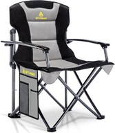 Krzesło kempingowe Symino składane 150kg Oxford 600D z torbą