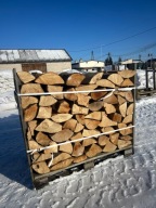 Suche Drewno Kominkowe Sezonowane 3-lata Buk Grab Dąb Układanie Warszawa