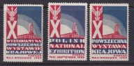 Poznań, X Targi 1929, rzadkie nalepki reklamowe,