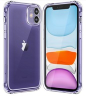 ETUI IPHON 11 PRZEZROCZYSTE + 2x SZKŁO WYTRZYMAŁE