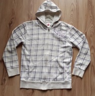 C&A - biała bluza chłopięca z kapturem 146 152