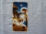 OBRAZEK KOLĘDOWY W STAJENCE