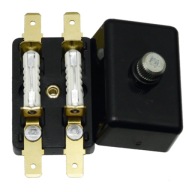 Skrzynka bezpieczników wtykowych 2-pin 8A pasuje do Torpedo DIN/ISO 72581/1