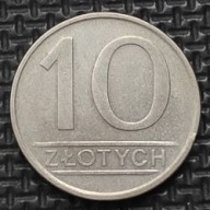 *P[0243] POLSKA 10 złotych 1984 Polska Rzeczpospolita Ludowa Orzeł heraldyk
