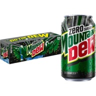 Napój Mountain Dew Zero Sugar Bez Cukru 355.ML z USA