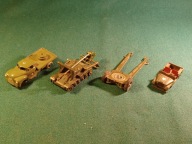 Uszkodzone pojazdy Chewrolet 6400 VILMER ,CHAR AMX DINKY TOYS ,JEEP TEKNO