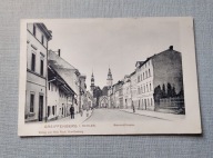 Gryfów śląski Greiffenberg ulica Kolejowa ciekawą 1911