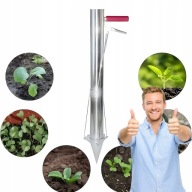 SADZARKA REAL GARDEN METALOWA 2 W 1 DO SADZENIA I USUWANIA CHWASTÓW