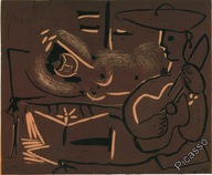 PABLO PICASSO - LINORYTY #28 - 1988 r.!