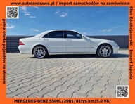 MERCEDES-BENZ S500 L - IMPORT Z JAPONII - STAN KOLEKCJONERSKI !!!
