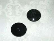 DWA GUZIKI CIEMNO-ZIELONE VINTAGE - 2 SZT.