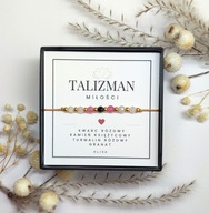 Bransoletka z kamieni naturalnych talizman miłości