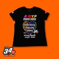 T-SHIRT DAMSKI, ROZMIAR M, 34. FINAŁ WOŚP