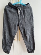 SPODNIE Dziecięcie dresowe grafitowe H&M 8-9 lat 134 cm