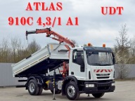 Iveco EUROCARGO 120E25 * WYWROTKA 4,20 * ATLAS 910C 4,3/1 A1 * STAN BDB