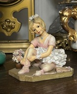 SYGNOWANA FIGURKA THE LEONARDO COLLECTION THE AUDITION BY CHRISTINE HAWORTH