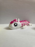 Kwiatowy Smok z drukarki 3D