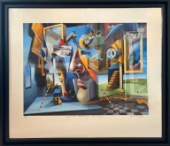 Mikołaj Sętowski - INKOGRAFIA Duża + RAMA !!! Polecam !!!