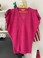 C rarytas sweterkowa AŻURKOWA ETAM Kamielka RÓŻ