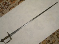 Pałasz oficera piechoty, druga połowa XVIII w.