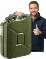 KANISTER METALOWY 20L PALIWO BENZYNA ROPA DIESEL CERTYFIKAT UN ATESTOWANY