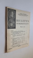 BIULETYN NUMIZMATYCZNY 4(162)1981