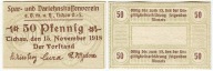 TYCHY - TICHAU - 50 Pfennig - 1918