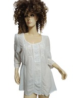 NEXT KOSZULA bluzka haftowana tył guziki 38/40/42