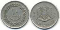 Libia 10 Dirhams - 1975r ... Monety