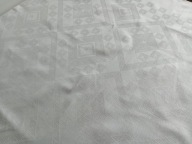 OBRUS BAWEŁNIANY - ADAMASZKOWY 156 / 150 cm. GRUBY, NOWY Z METKĄ.