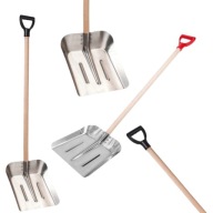 ŁOPATA ALUMINIOWA SZUFLA DO PRACY W OGRODZIE KOPANIA PIASKU ZIEMI SOLIDNA