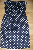 Sukienka ołówkowa, Salko, r. 44, groszki, piękna!