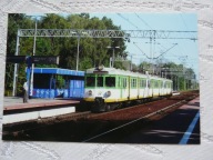 SULEJÓWEK MIŁOSNA DWORZEC PKP POCIĄG EN 57