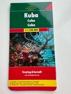 Kuba - mapa samochodowa - 1: 1 250 000 - freytag&berndt